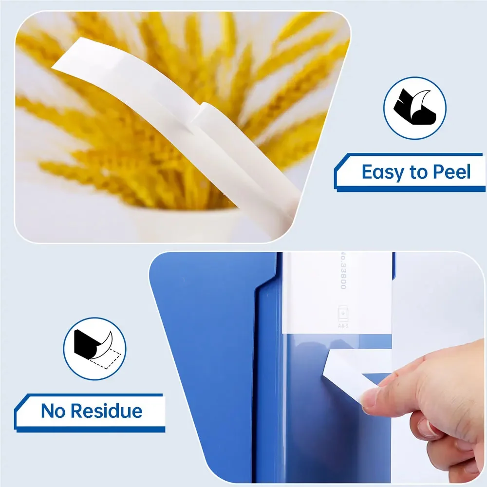 Compatible Dymo LetraTag Refill 91331 white Plastic label Tape LT-100H 1/2" 91330 paper label Dymo letra Tag Label Maker 12mmx4m