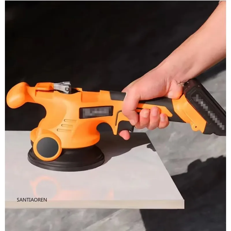 2025Industrial Grade Floor Vibrator for Tiles Customizable OEM Support Suction Cup Floor Tile Laying Machine