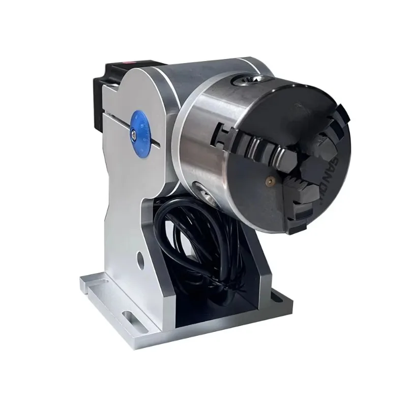 JUNFEI  Marking Accessories Rotate Axis for  Engraving Machine for  Rings Bottles Irregular Shapes
