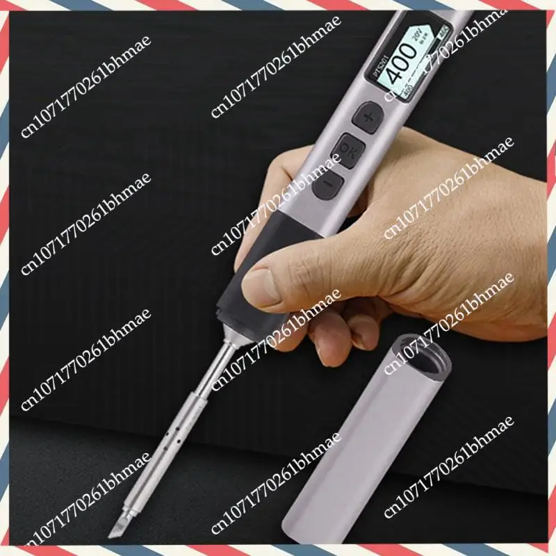 

-A21Z PTS201 Smart Electric Soldering Iron 100W Mini Portable Fast Heating Soldering Station Universal Soldering Iron Tip