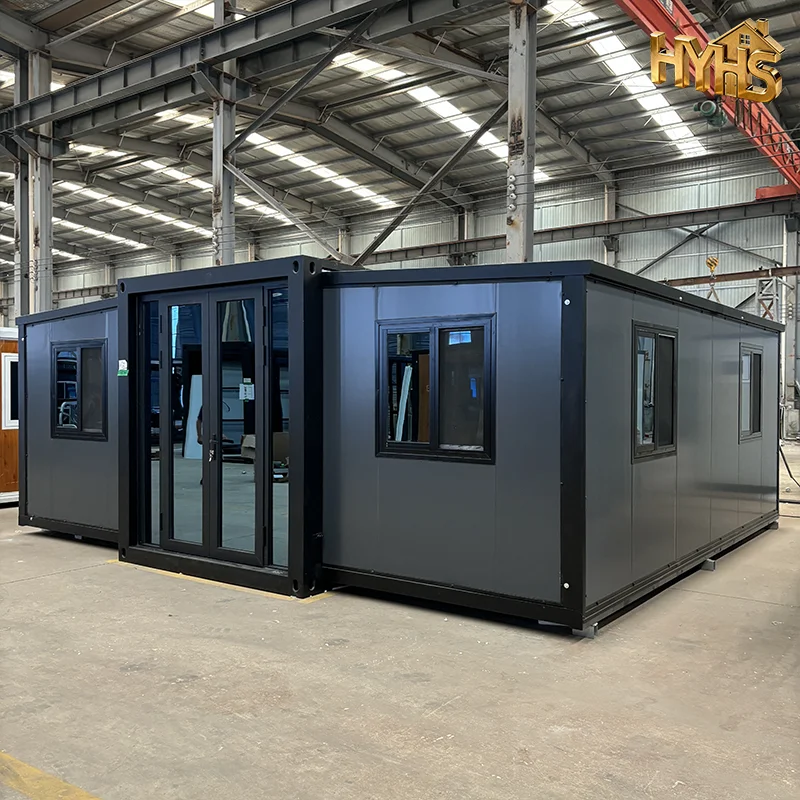 Customized China Factory Direct 20ft Luxury Container Homes Tiny House Prefab Modular House With Free Designs