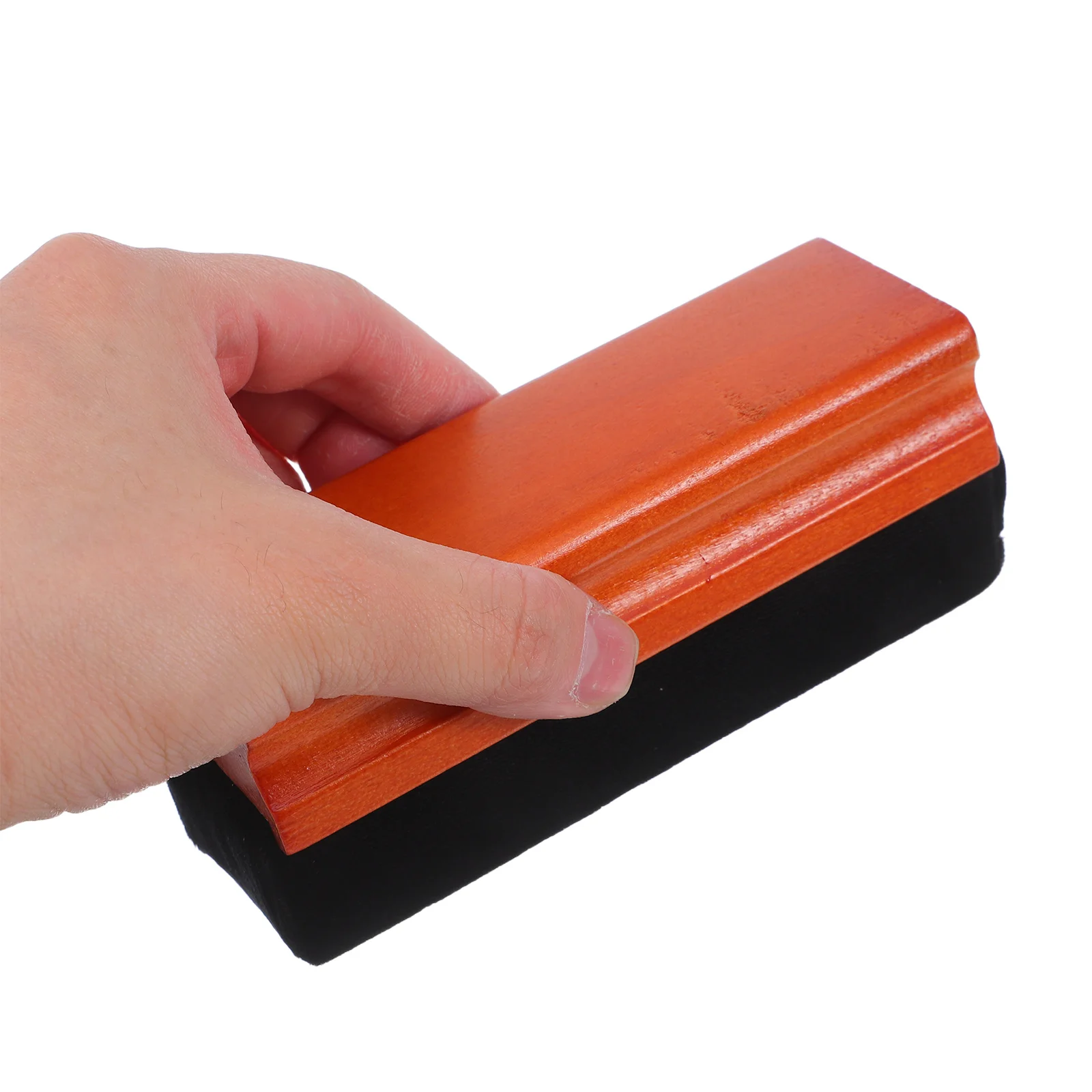 

Vinyl Record Brush Cleaner Wood Handle EVA Material Dust Remover Safe Reliable Turntable Stylus Cleaning Tool Storage Easy Use