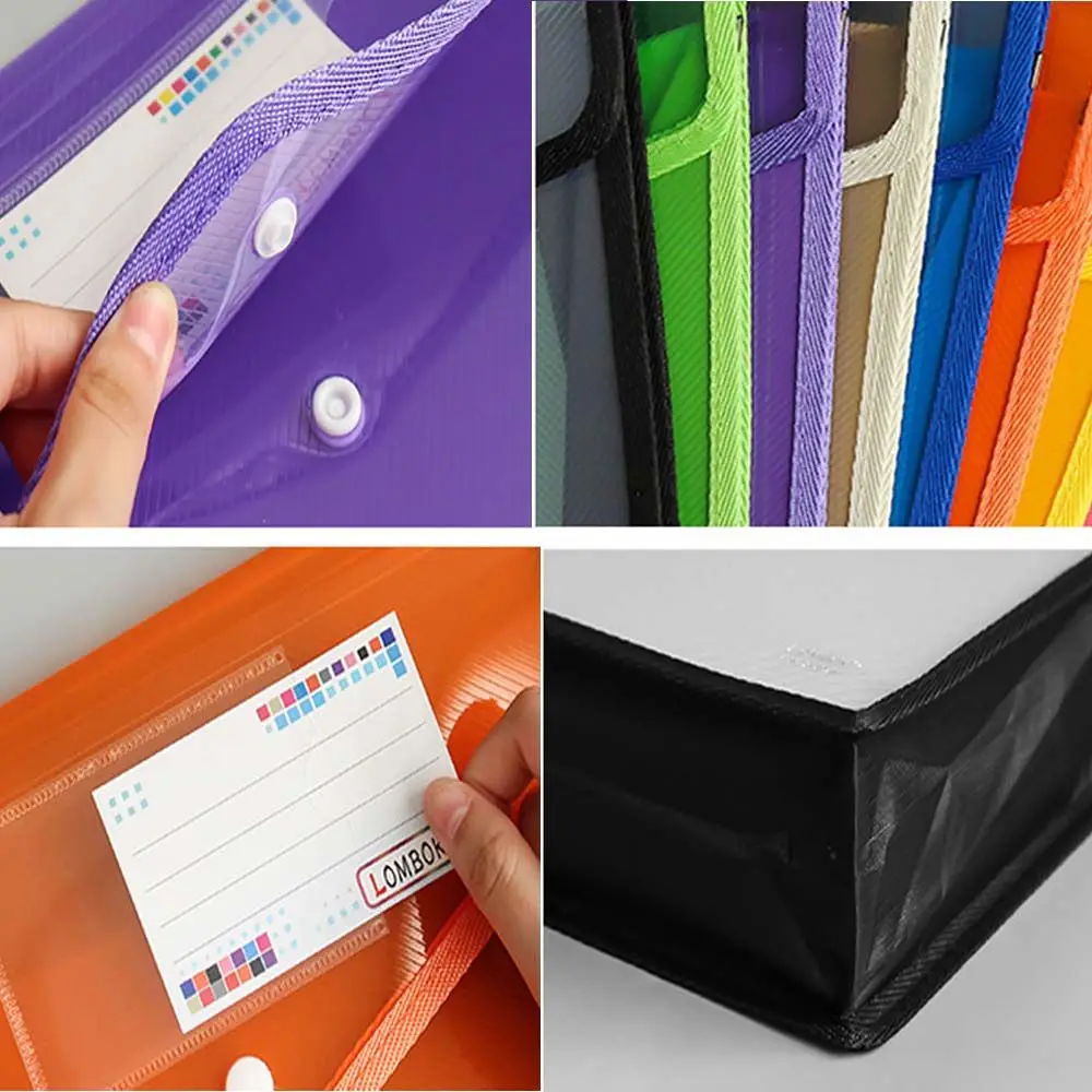 

A4/A5 Portable Data Pocket Office Stationery Pouch Water proof Organ File Bag Document Organizers Paper Storage Bag File Folder