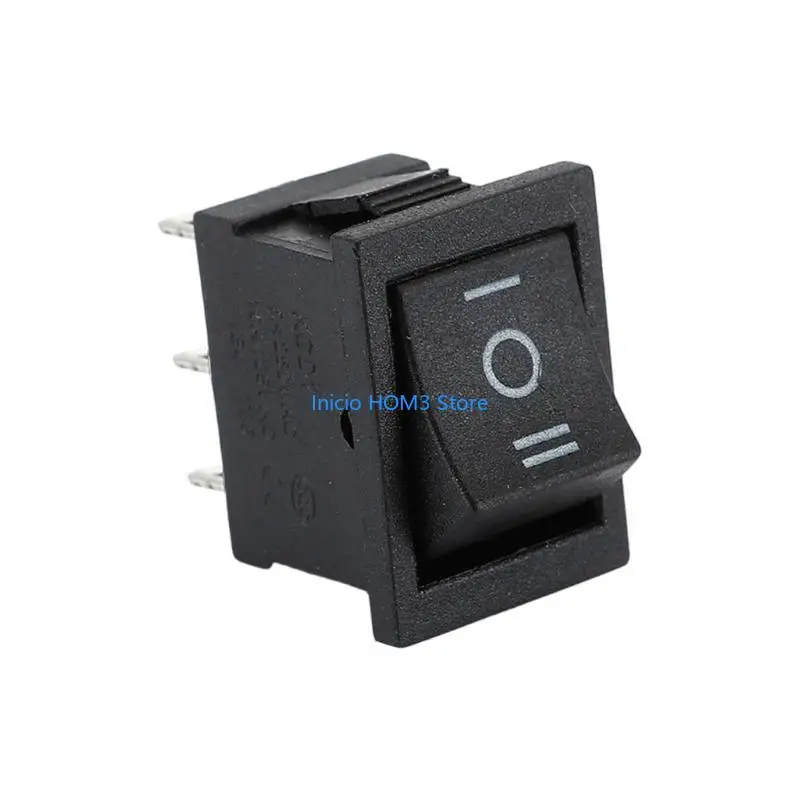 A5YD 1/4/10PCS 250V 6A 125V 10A 해양 로커 스위치 전원 스위치 6 핀 3 포지션 로커 토글 스위치 설치하기 쉬운