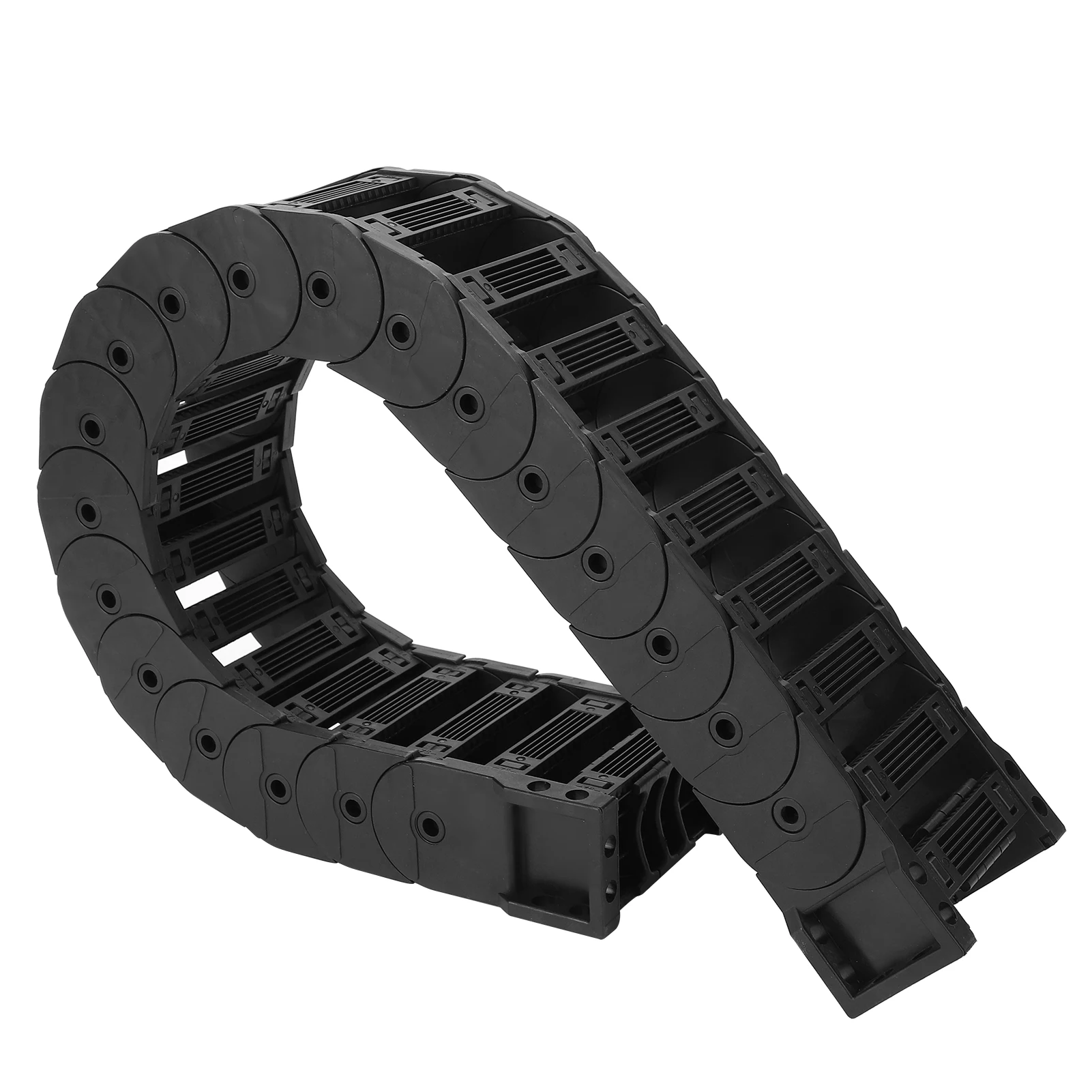 Detachable Cable Drag Chain Nylon Wire Carrier Drag Chain Full Enclosed Wire Carrier Low Noise Tank Towline Removable Assembly