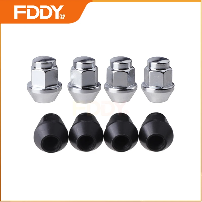 FDDY 4 Pcs M10x1.25 Acorn Wheel Lug Nuts 10mm Screw Bolt Head Cover For Hisun Massimo HS500 700 800 ATV Buggy UTV Quad Bike Part