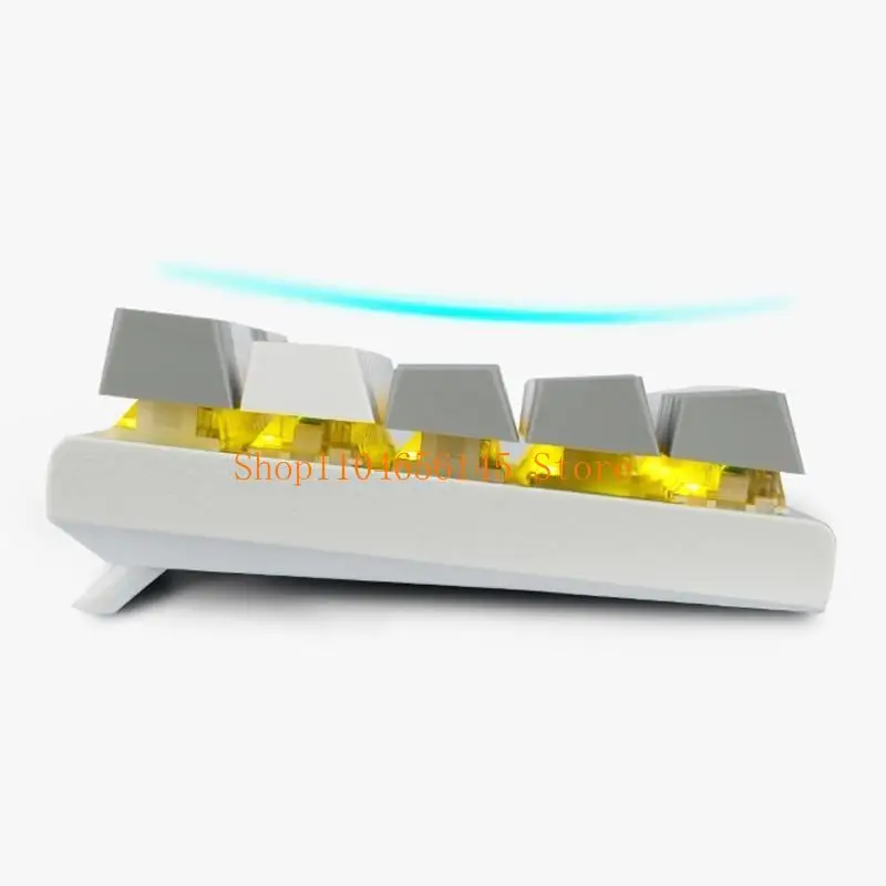 5ASD Z-11 Зеленая/ красная ось Механическая клавиатура для Creative 61-ключ 60% мини-подсветка KE