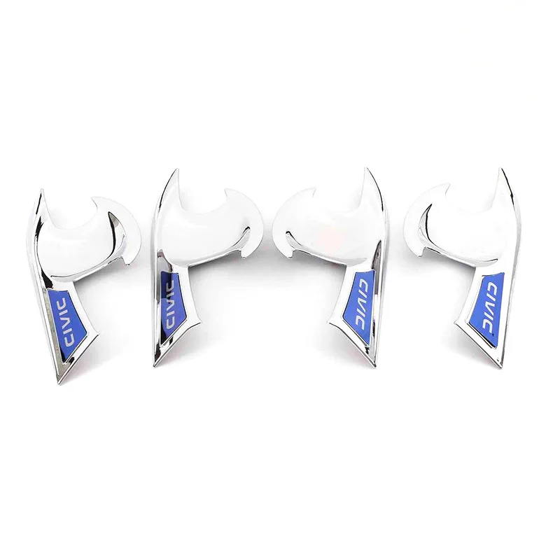 Car Accessories Car Exterior Trim Paste Style Door Bowl Cover For Honda 10th - generation Civic 2016 2017 2018 2019 2020 2021 view 5