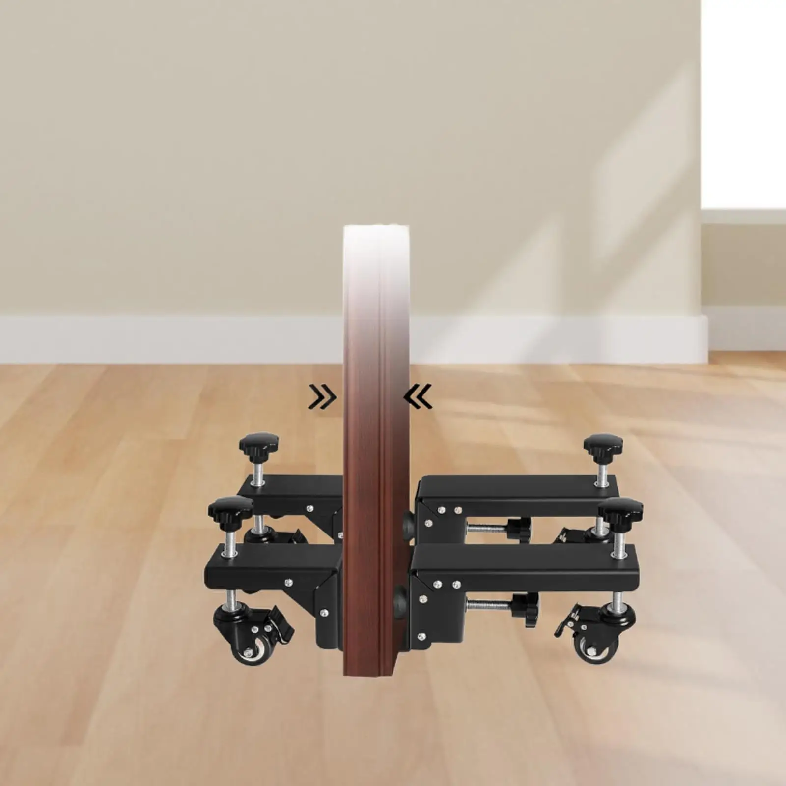 Kit di installazione per porte pesanti in rotolo di carrello sollevatore per porte da tavolo