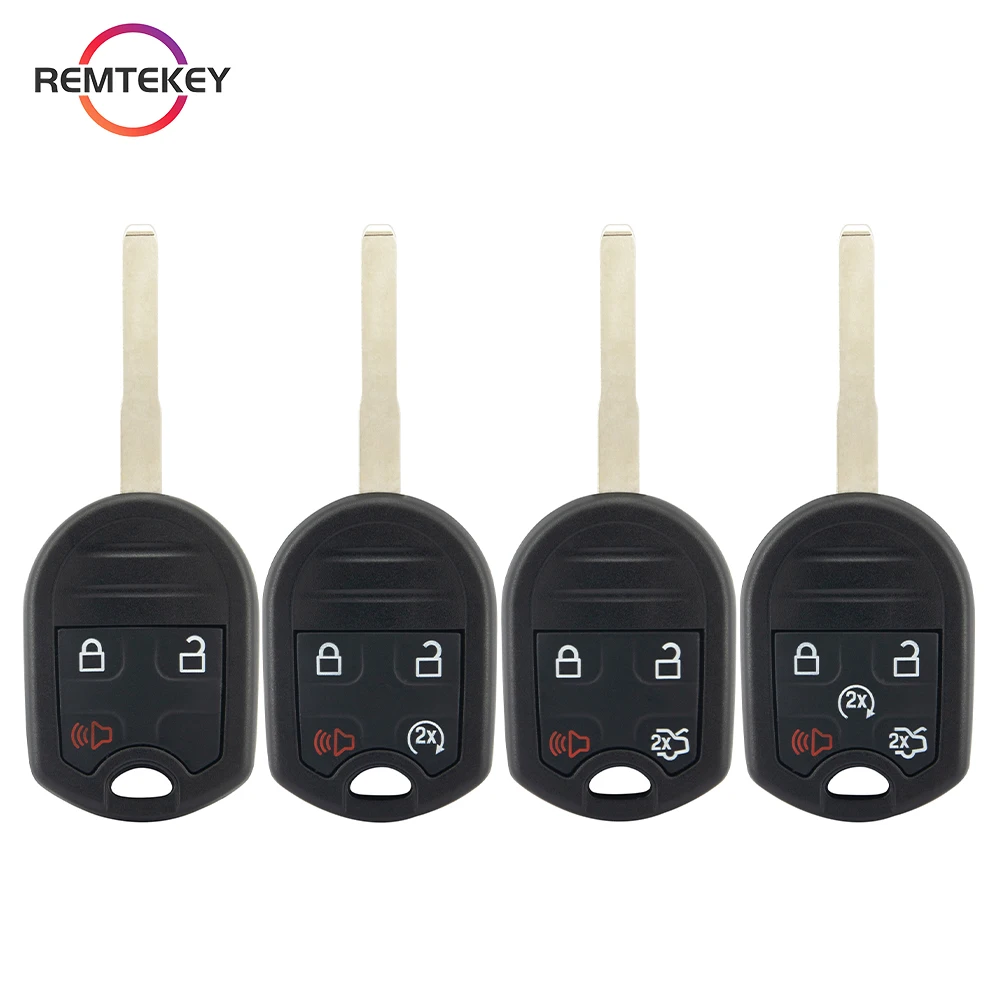 REMTEKEY Remote Head Key Fob Case Shell per Ford Edge Explorer Ranger Expedition Mustang Escape Taurus Mazda Tribute