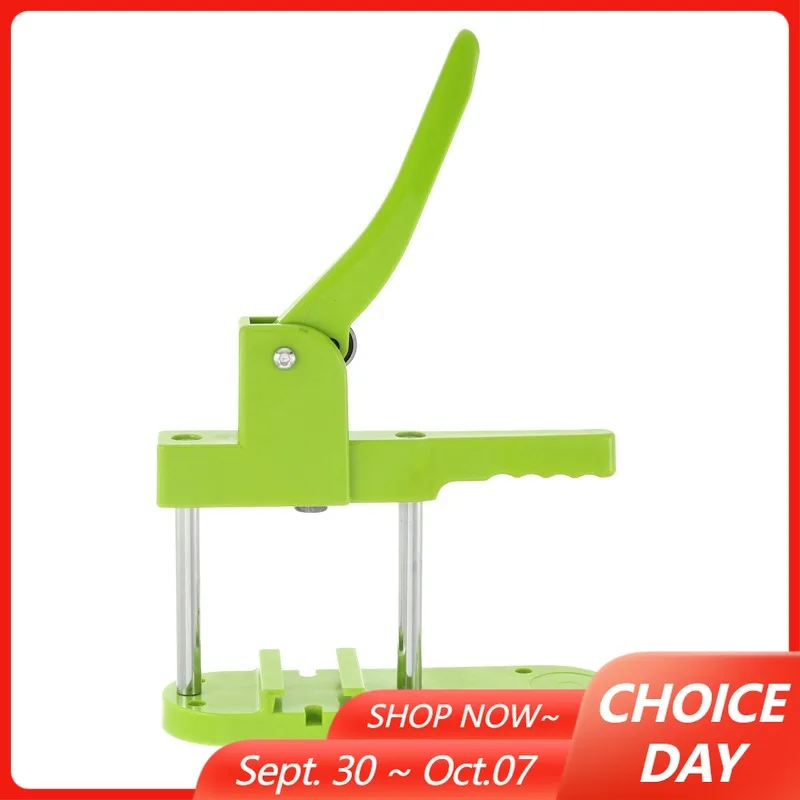 Badge Button Maker Machine Bracket for DIY Making Badge Pins Manual Sliding Type Press Machine Accessories Can Replaceable Mold