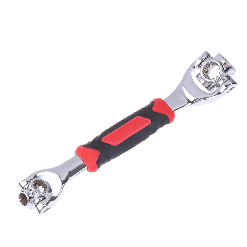 52 In 1 Tools Socket Works Universal Ratchet Spline Bolts Sleeve Rotation Hand Tools 360 Degree Multipurpose Tiger Wrench