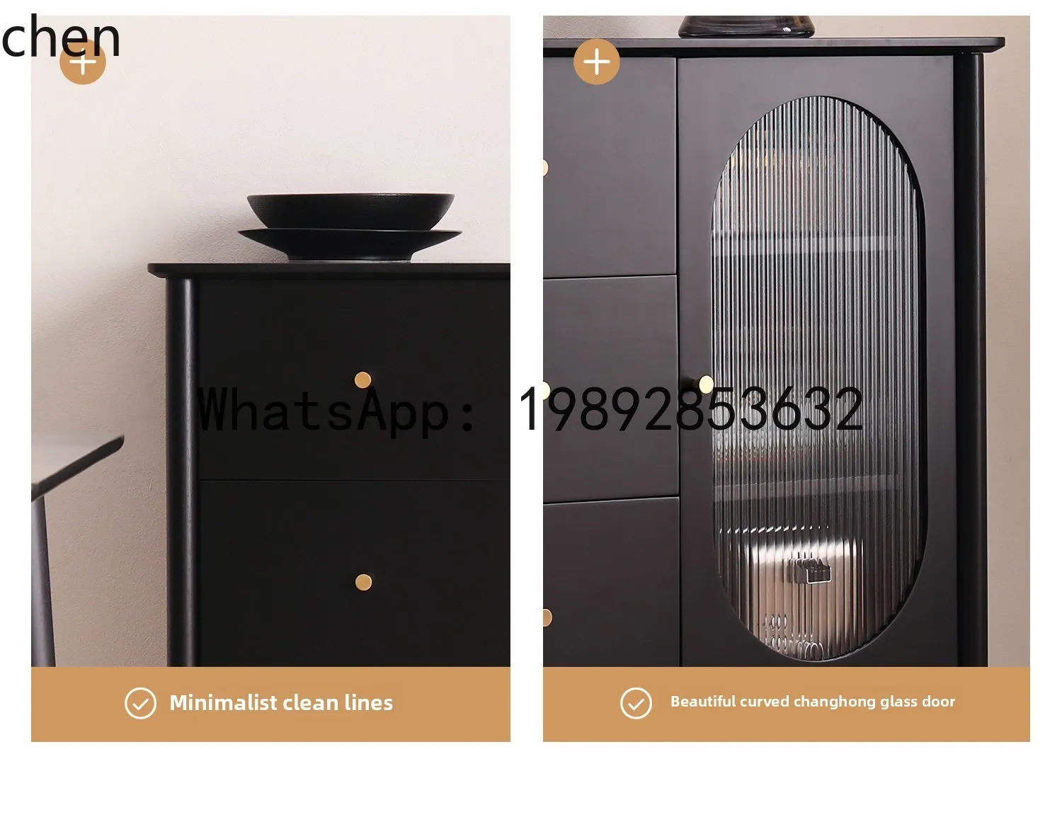 side cabinet, medieval style solid wood tea cabinet, simple modern wall locker, retro home