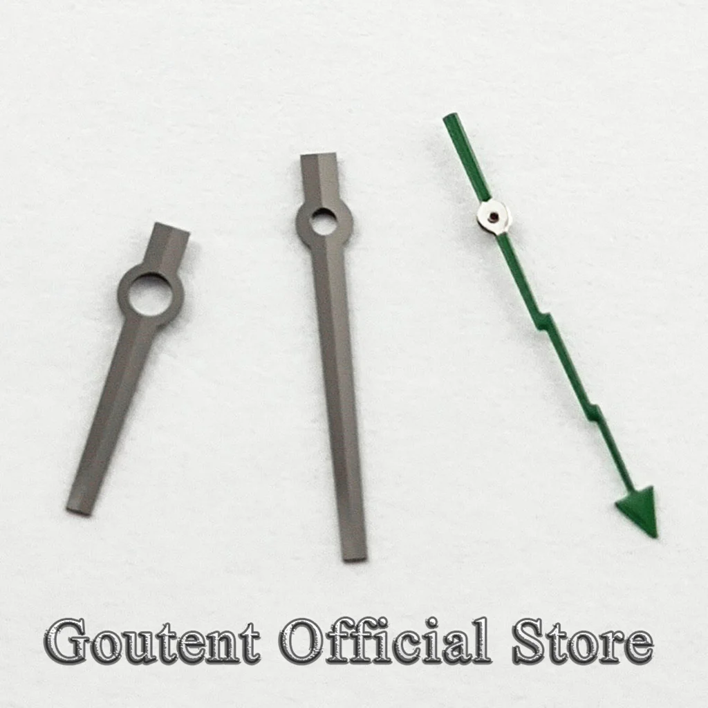 Goutent برتقالي/أخضر/أزرق/أسود/فضي البرق من جهة ثانية مناسبة لملحقات ساعة الحركة الأوتوماتيكية NH35 NH36