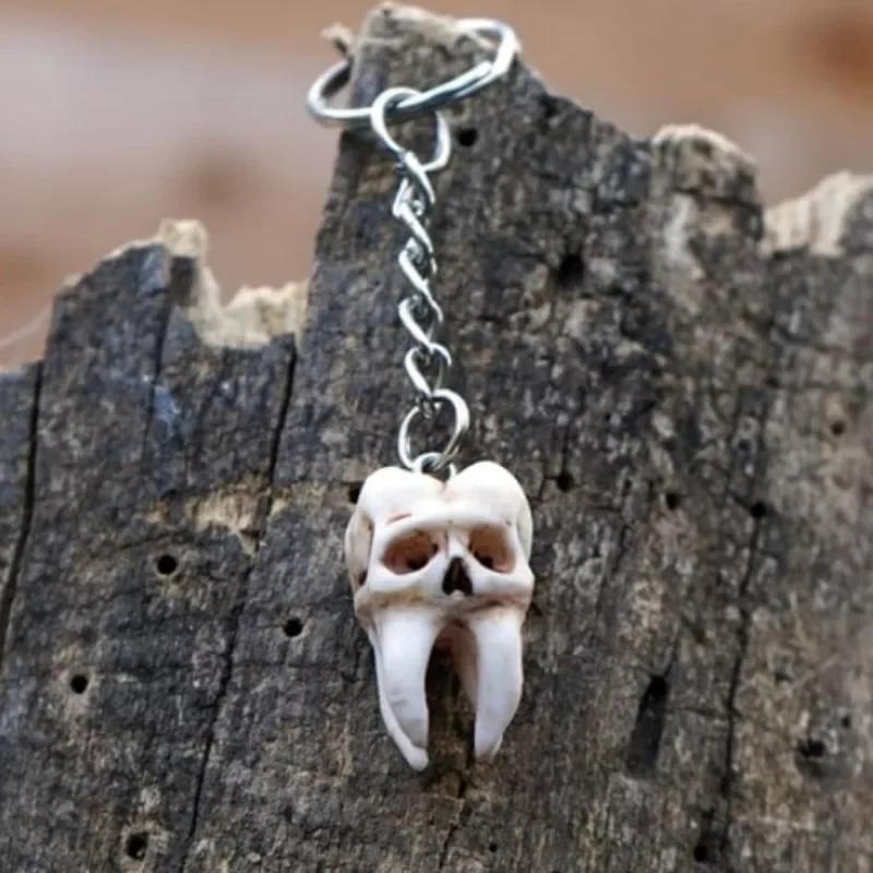 Boucles d'oreilles tête de mort gothiques pour femmes, cerceau à dents de crâne bricolage, style punk, horreur sombre, cadeau de bijoux en résine, fait main, Halloween, 2024