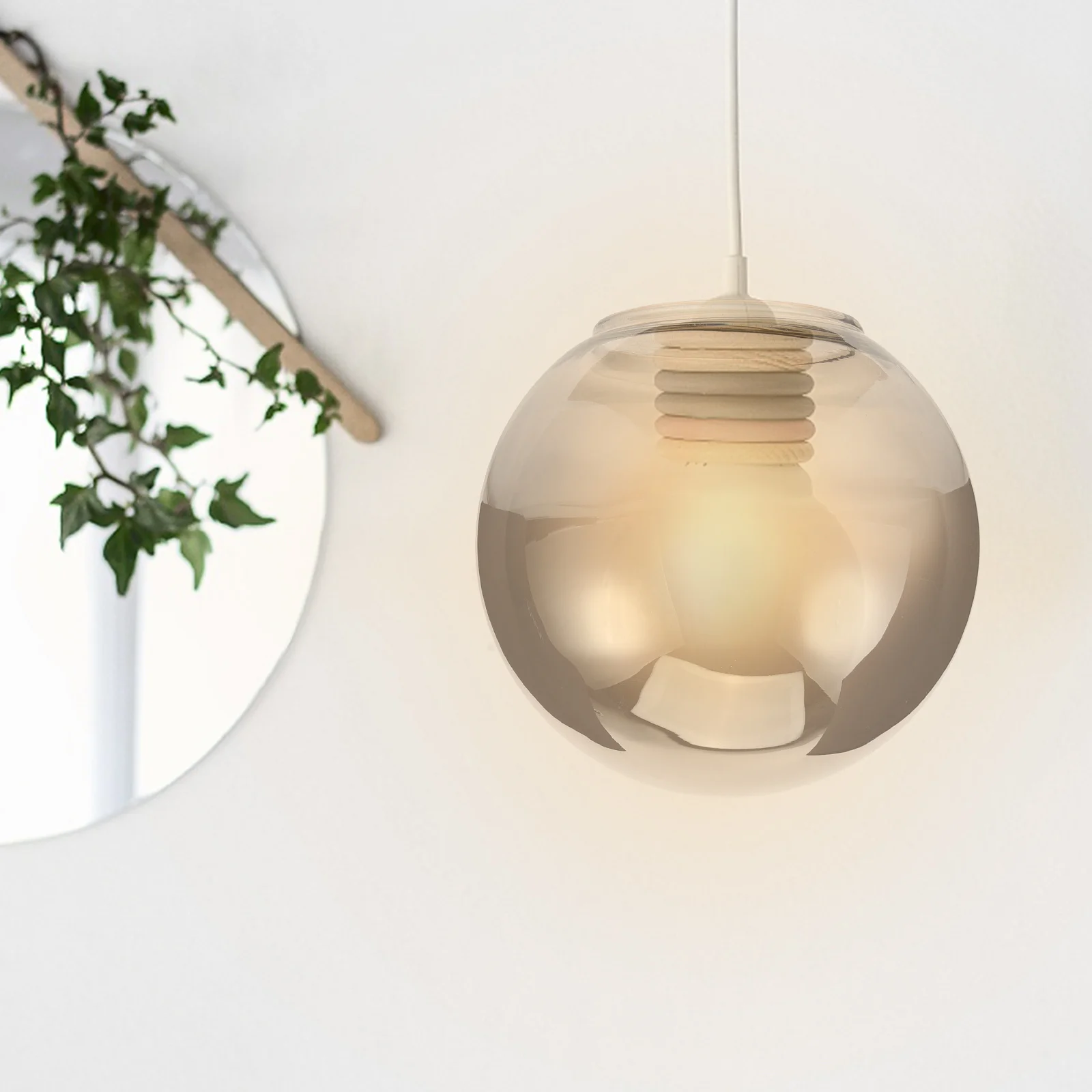 استبدال غلوب الزجاج غطاء مصباح غطاء الزخرفية لقلادة السقف الثريا الجدار الشمعدان غلوب الزجاج غطاء مصباح #5