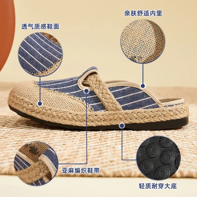 Fashion Printed Summer women Shoes Casual Breathable Canvas Loafers women Flat Fishmen Shoes Espadrilles Zapatos De Hombre