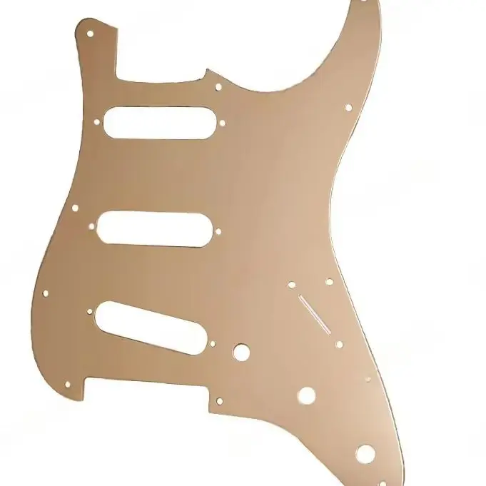 

St Electric Guitar Metal SSS Pickguard Front Cover Aluminum Alloy