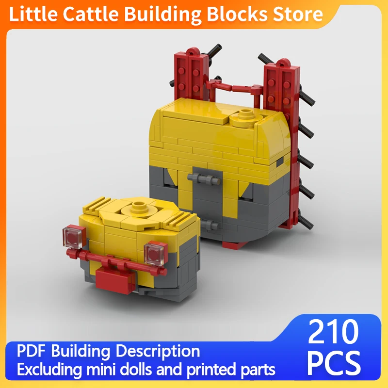 City Car Model MOC Building Bricks Ixter  B18 Suspended Spraye Modular Technology Gifts Holiday Assemble Children Toys Suit