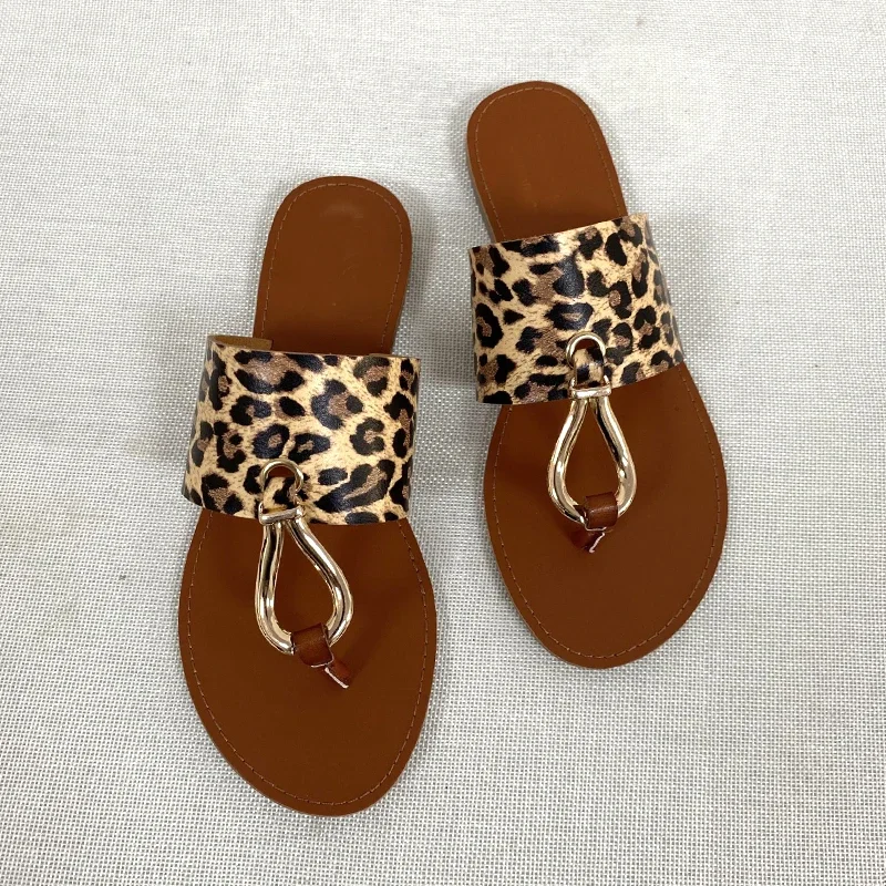 2024 New Fashion Women Slippers Summer Shoes Woman Retro Thin Straps Open Toe Plus Size Outdoor Beach Flat female Slides