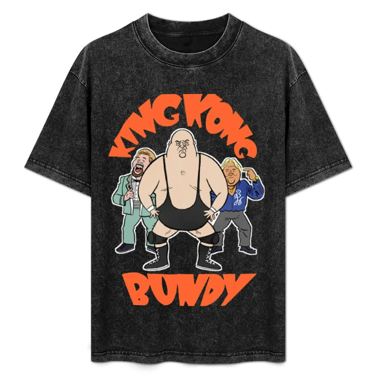 

Big King Kong ( Bundy ) T-Shirt Non-Shrink Basic Cotton T-Shirt