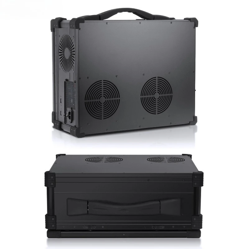 

Portable integrated three-proof notebook workstation server host industrial computer