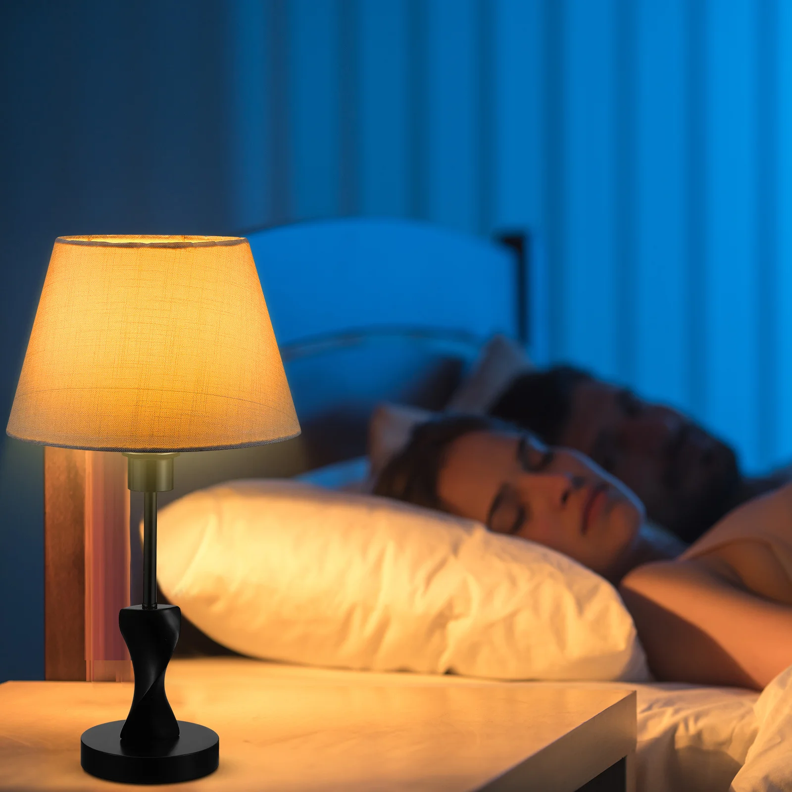 

Fabric Lamp Shade Desk Lampshade Replacement Table Light Shade Modern Simple Style Soft Light for Home Bar Shops Hotel