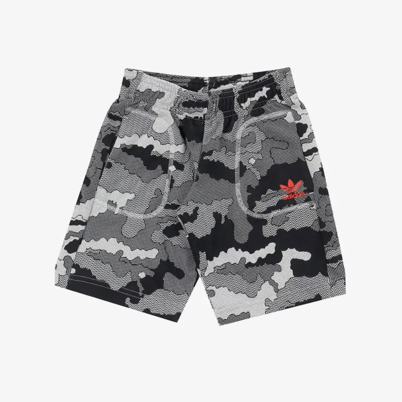 

Детские спортивные повседневные дышащие шорты Adidas Originals Three-Leaf Clover BQ4551
