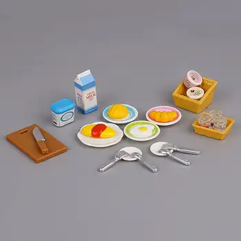 1:12 迷你家具娃娃屋廚房客廳臥室套裝 DIY場景娃娃遊戲裝飾女孩玩具屋禮物 8 最佳銷售 娃娃屋家具 - №1