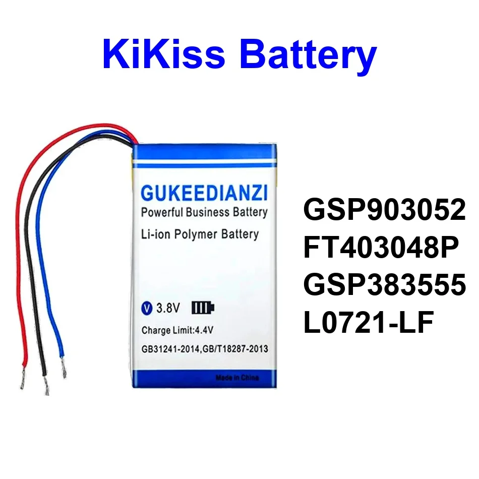 

Battery Long-Lasting Performance L0721-LF GSP383555 FT403048P 1300-1500Mah For Jbl Micro 2 Clip 3AN 3SAND Clip+ 3 4 II Plus