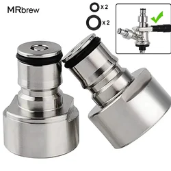 Homebrew Ball Lock Keg Coupler Adapters Sankey To Ball Lock Quick Disconnect 5/8 Thread Keg Gas & Liquid Post For A D S G Keg