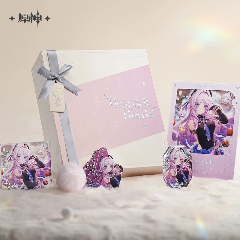 Pre Sale miHoYo Official Genuine Genshin Impact Heartfelt Words Theme Series Gift Box Part 2 XIAO SHENHE Citlali Cosplay Anime