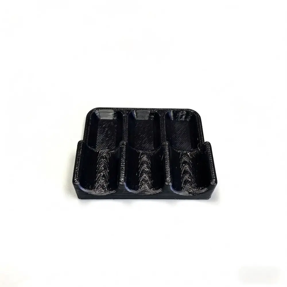 

3D Printed Plastic Brush Holder Durable Lightweight Brush Storage Box Space-Saving Portable 3D Printing Holder Children Painting