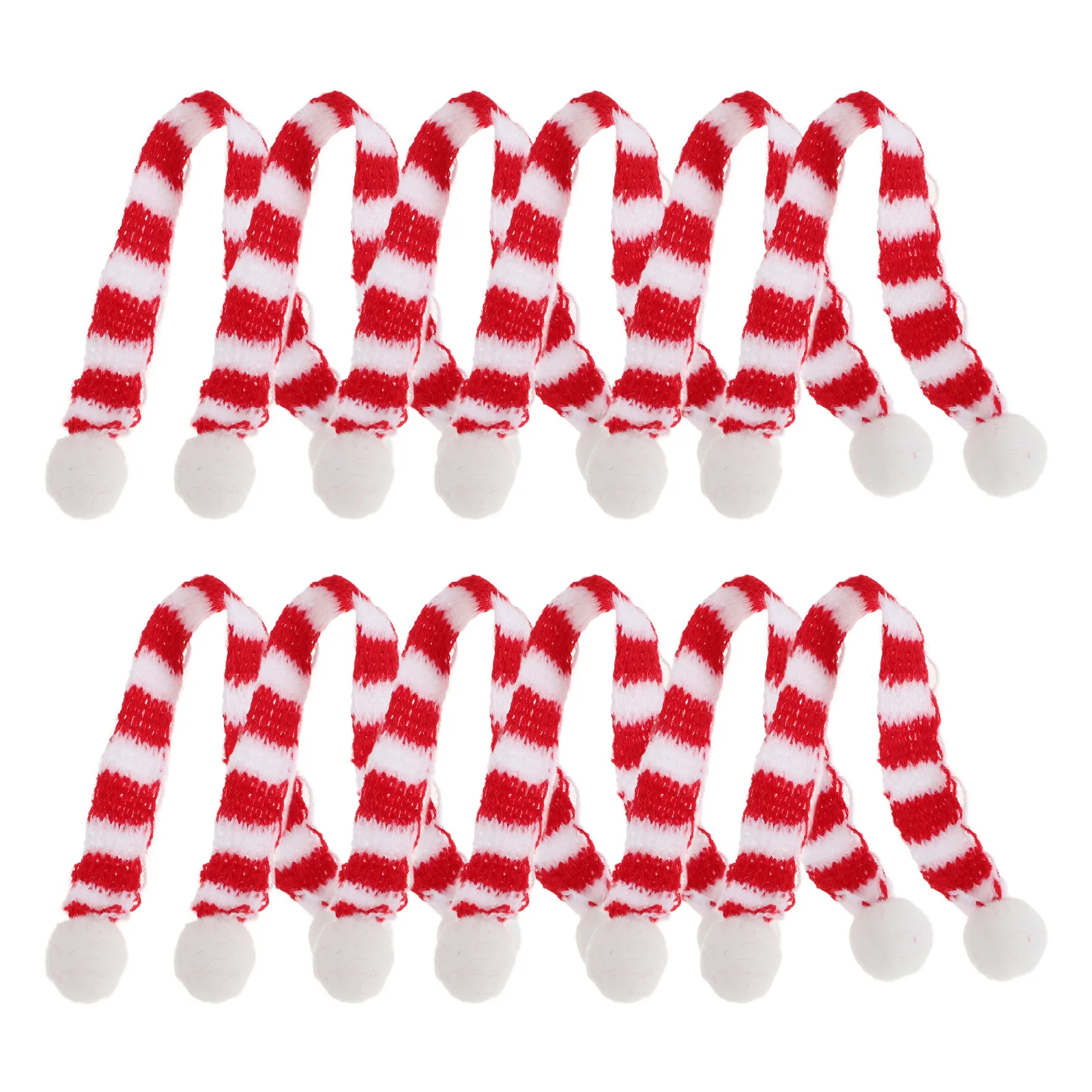 

Mini Christmas Scarf for Bottle Red Decor Cover Holiday Gifts Party Ornaments Miniature Dress Up Noble Banquet Christmas