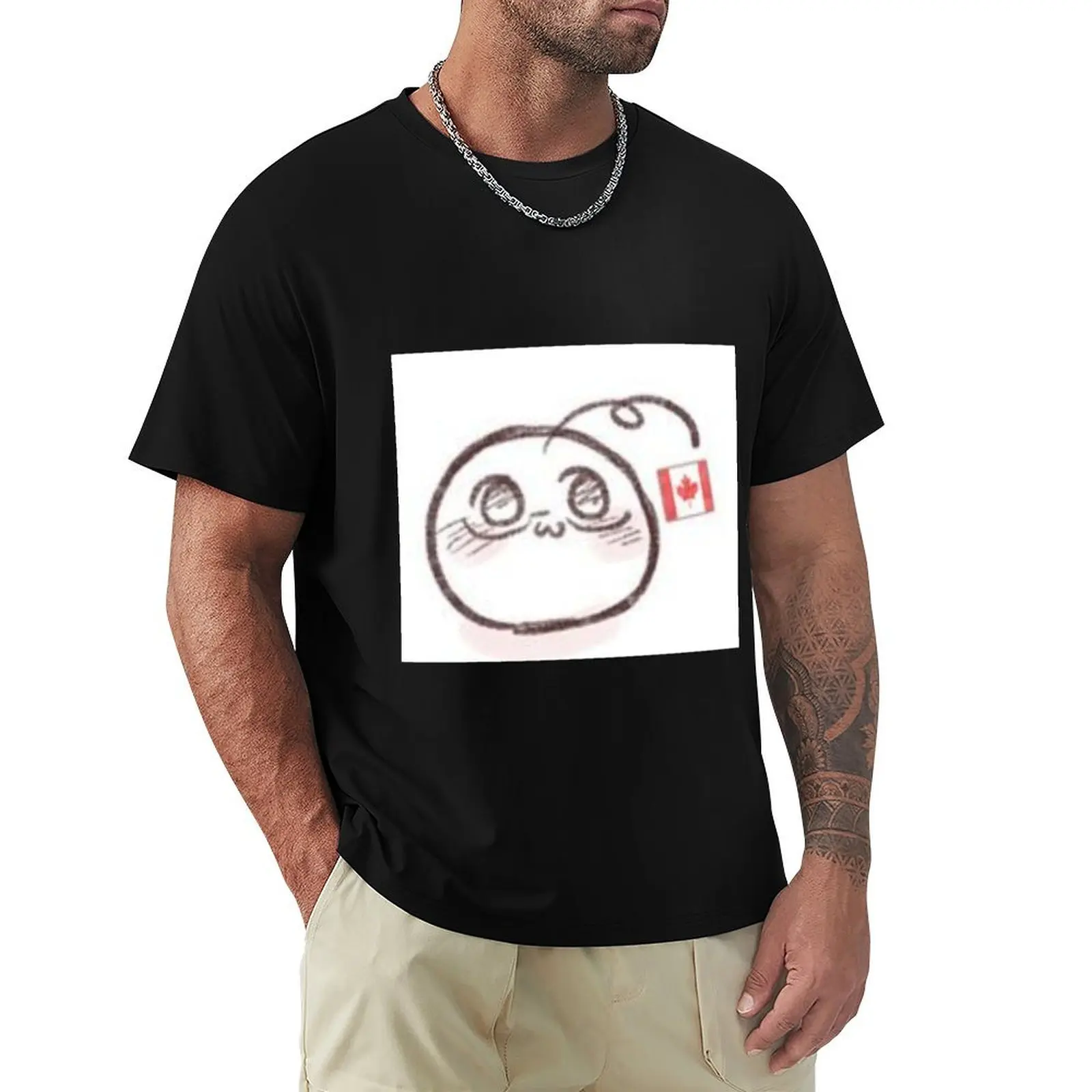 

Hetalia Canada Mochi T-Shirt Short sleeve tee luxury t-shirt boys whites men t shirt