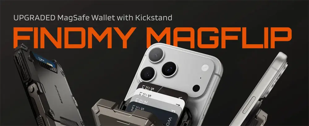 SUPCASE Trackable Magflip Magnetic Wallet with Stand Holder mit Ständer für Galaxy-Serie, für iPhone-Serie, für Z Fold 8 Ultra, für Google – Detail 1