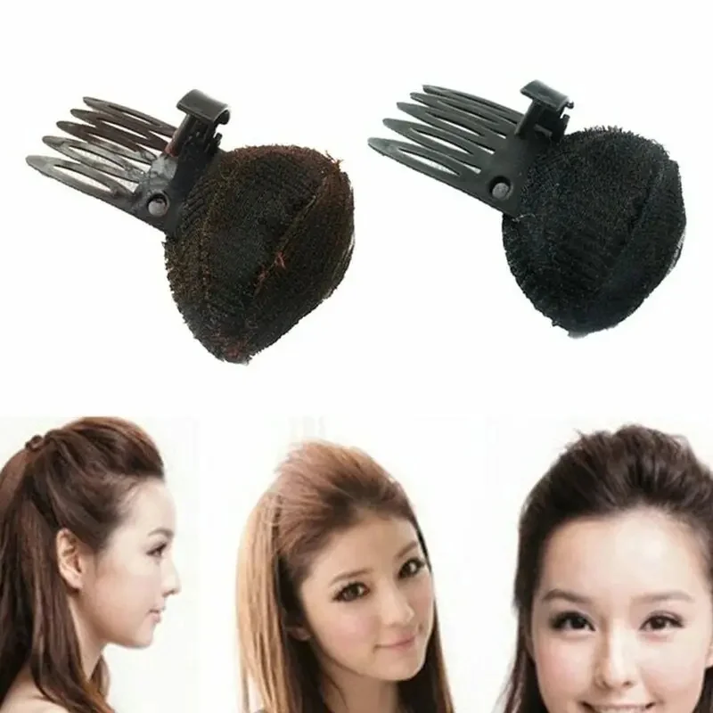 1/3/5pcs Volume  Fashion Accessories Bun Maker Fluffy Sponge Clip Breathable Bangs Mat Inserts Hair Clip Invisible Hair Pins