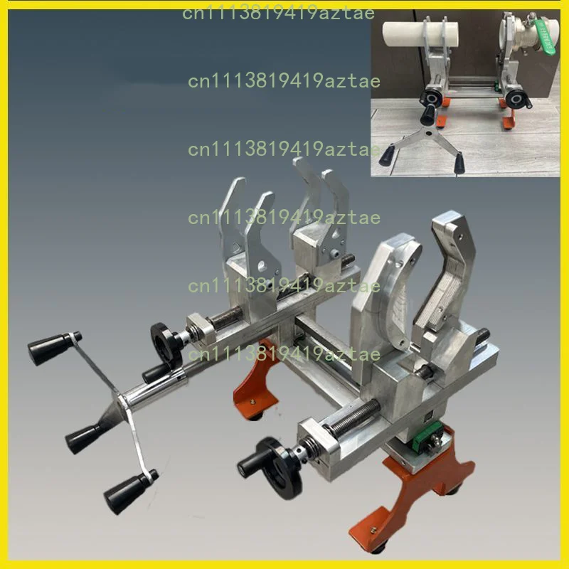 PE PPR Hot Melt Welder with Manual Bracket Siphon Drainage Pipe Butt Fusion Electrofusion Welding Support Rack