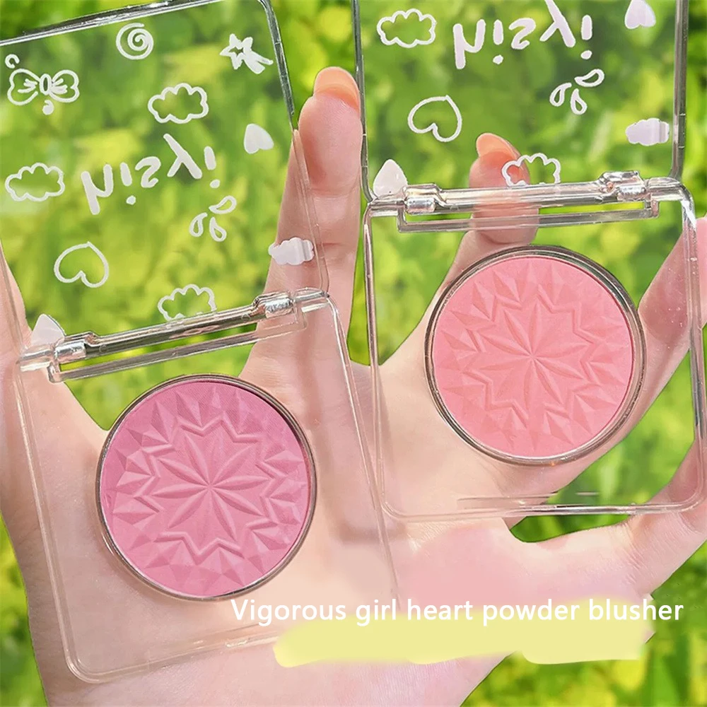 1/2/4PCS Blush Palette Purple Water-proof White Matte Fine Flash Nature Makeup Wholesale Glossier Face Blush Eyeshadow Korean