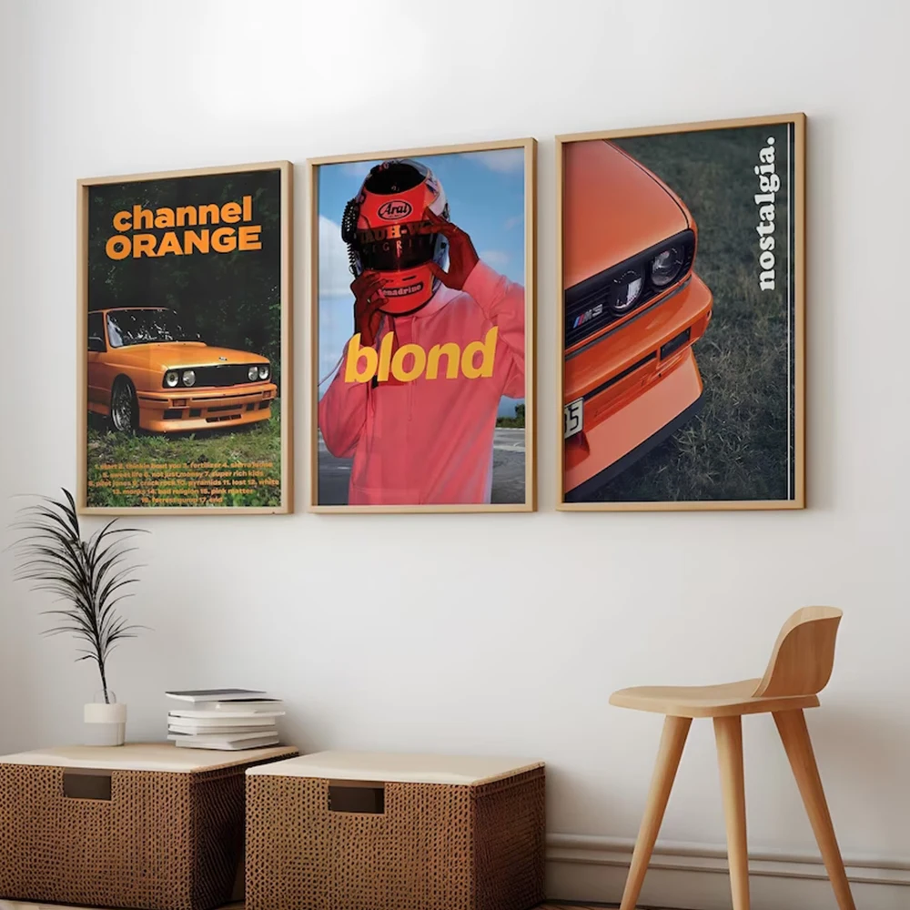 

3pcs Frank Ocean Blond Wall Art Prints Canvas Painting Poster Picture For Living Room Home Decor
