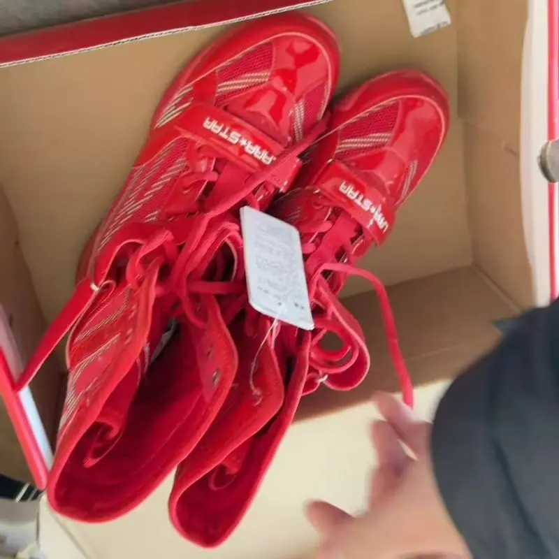 

2025 Новые борцовские ботинки, мужские черные, красные боксерские туфли для мужчин, дизайнерская боевая обувь, противоскользящая обувь для тренировок в тренажерном зале