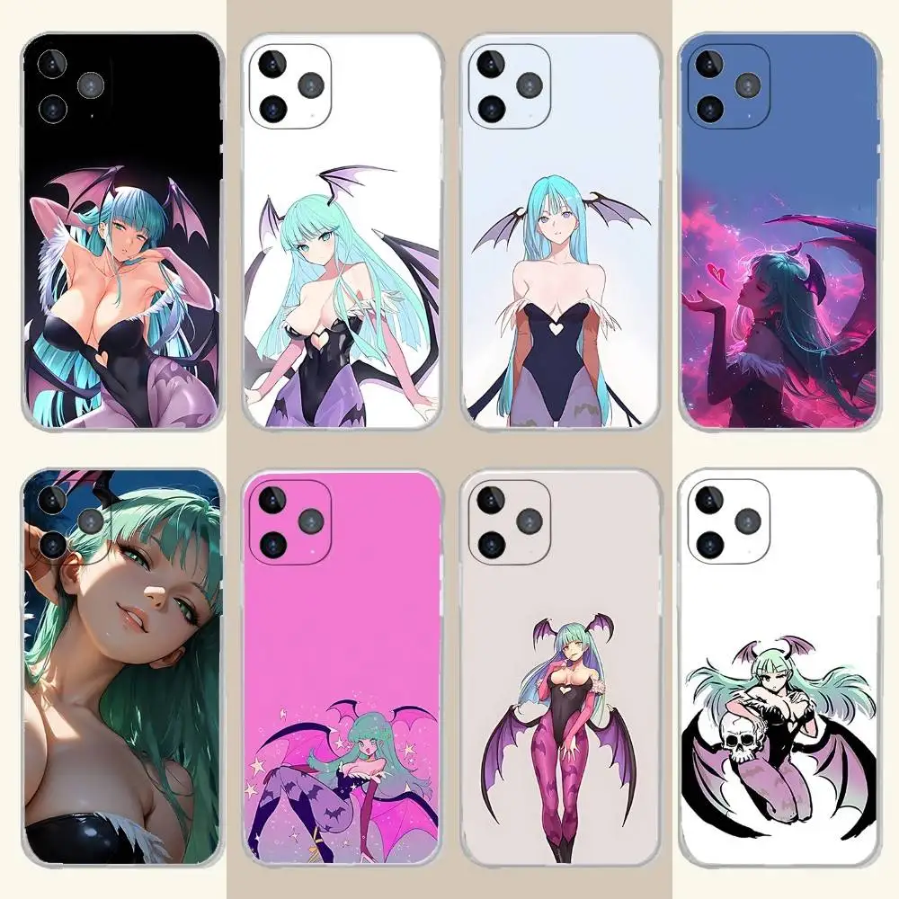 

Game D-Darkstalkers Phone Case For iPhone 17,16,15,14,13,12,11 Pro,Max,Plus,X,XS,XR,SE4,E Mini Transparent Soft Cover