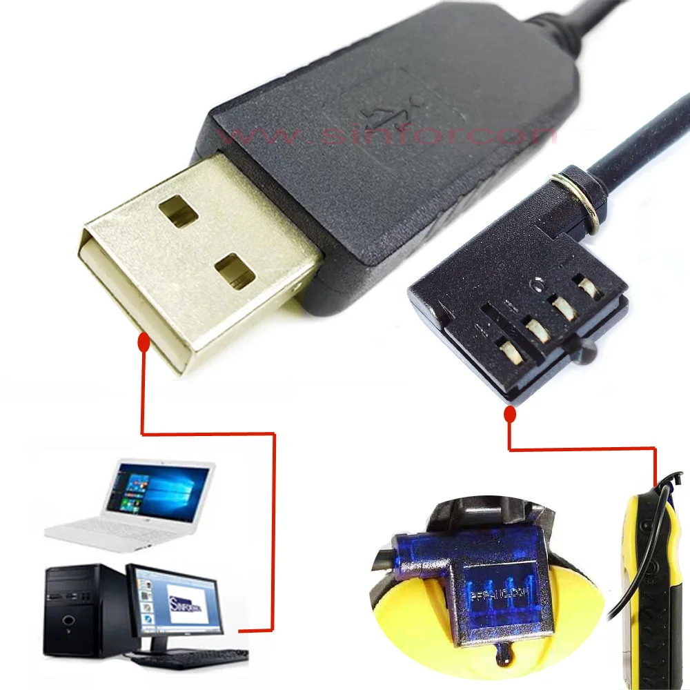 

USB RS232 ePlug Cable for Garmin GPS Upgrade Google Map Download Cable eTrex Summit Software Flash Cable