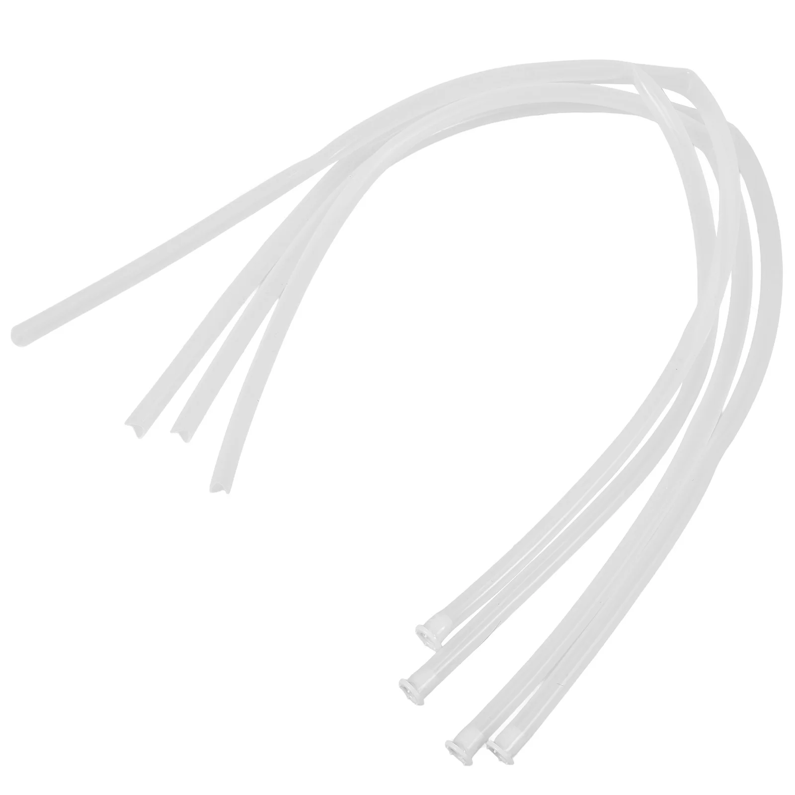 4 قطعة 50 سنتيمتر خرطوم أنابيب السيليكون لمضخة زجاجة المياه الكهربائية USB شحن السيارات شرب موزع اكسسوارات المطبخ الطعام آمنة #3