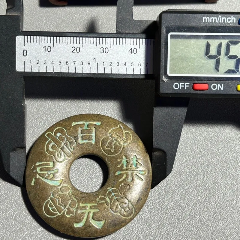 Antiqued brass, thickened cast copper coin, factory price, diameter 45MM