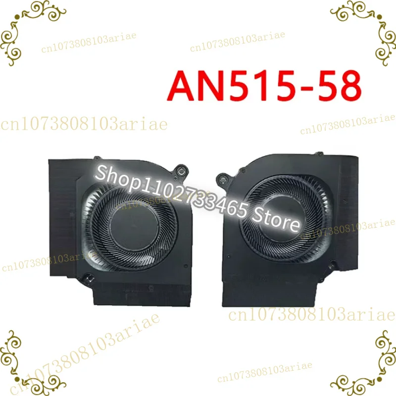Sturdy CPU Radiator Fan For Acer nitro5 AN515‑58 AN515‑46 47 AN517‑55 N22C1