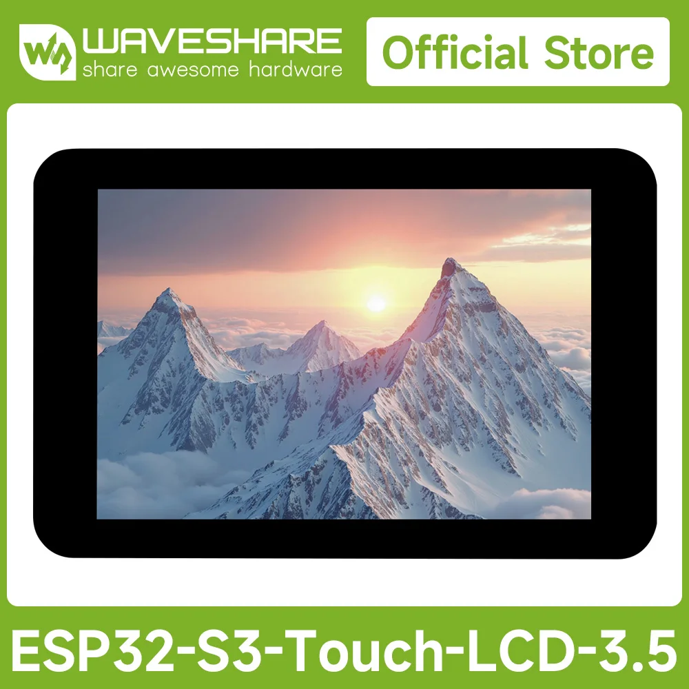 Waveshare ESP32-S3 3.5inch Capacitive Touch Display Development Board,ESP32 With Display 320×480,Supports Wi-Fi and Bluetooth 5