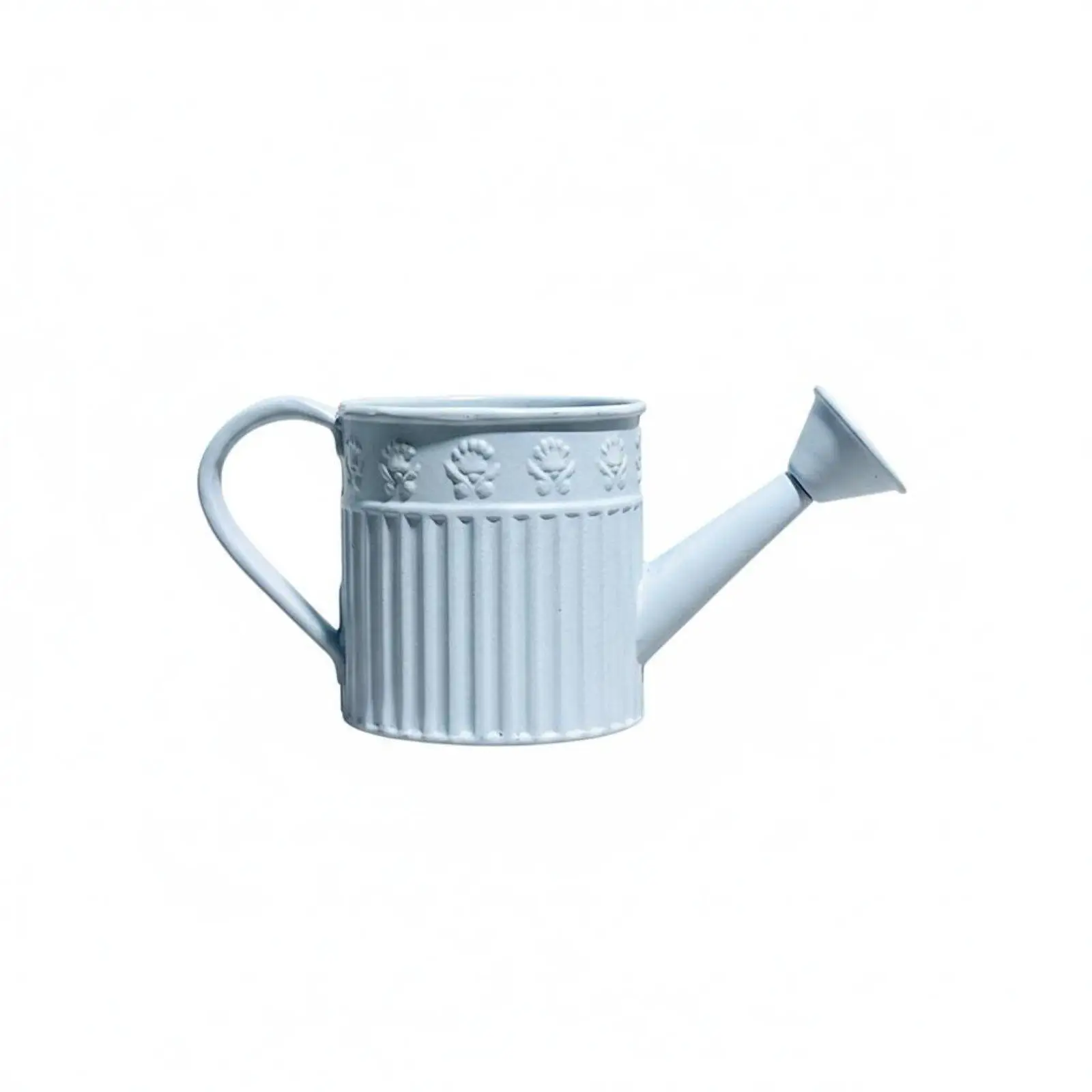 Alloy Mini Watering Can for Dollhouse Garden Accessory Retro Distressed Finish Tiny Plant Watering Prop Scene