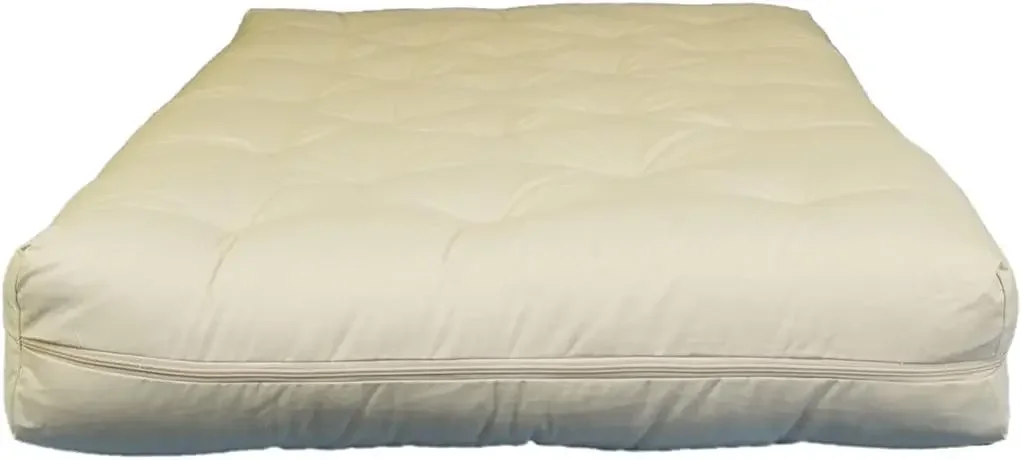 Luxury Organic and Natural Wool Futon Mattress