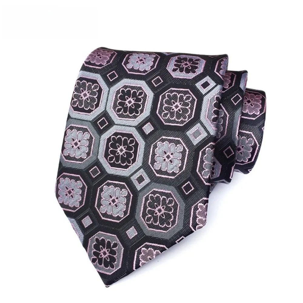 Luxury Paisley Floral Neck Ties Jacquard Accessories Groom Neck Wear Collar Woven Wedding Necktie Gentleman Gifts